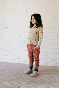 Kid's Galina Terry Pants Mars Red