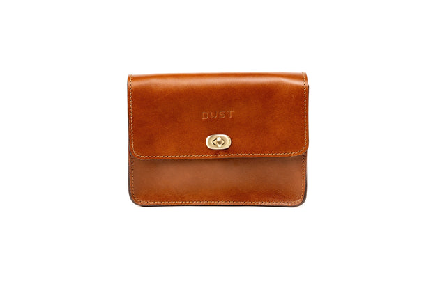 Leather Crossbody Santa Fe Collection Brown