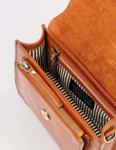 Harper Mini Laukku Cognac