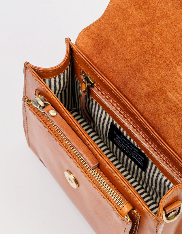 Harper Mini Laukku Cognac