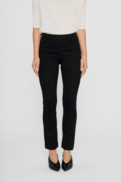 Lou Straight Pants Black