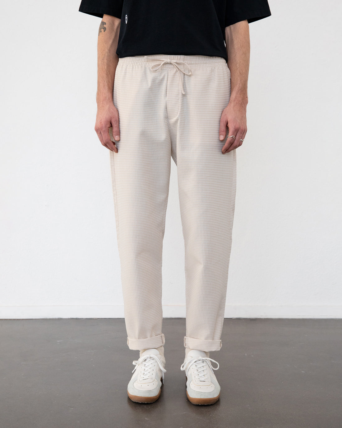 Relaxed Pant Waffle Sand