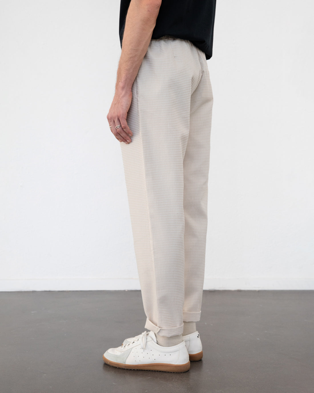 Relaxed Pant Waffle Sand