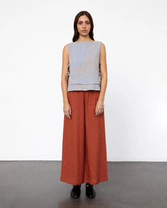 Tie Top  Multi Stripe
