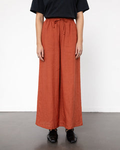 Flared Pants Dusty Red