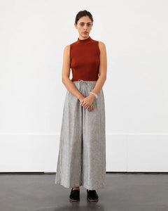 Merino Knit Singlet Dusty Red