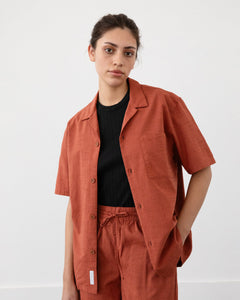Bowling Shirt Dusty Red