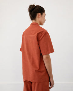 Bowling Shirt Dusty Red