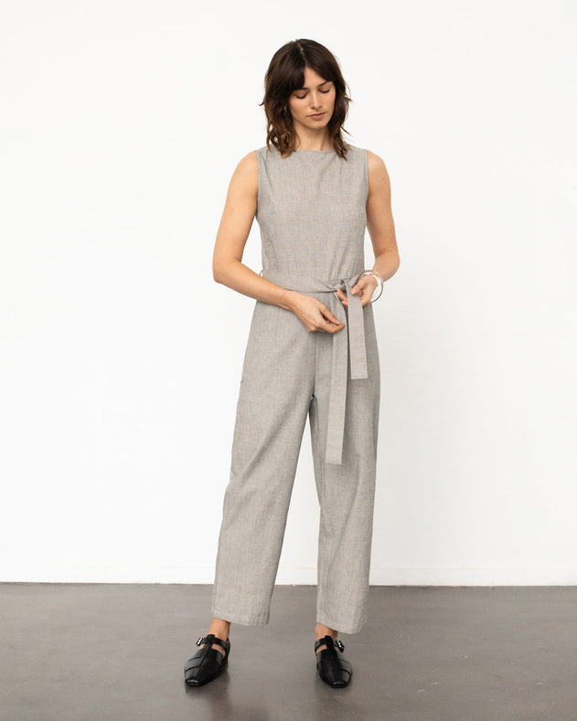 Jumpsuit Micro Checked