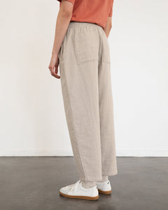 Wide Pants Washed Sand