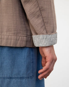 Light Overjacket Washed Brown