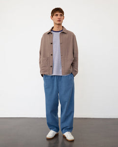 Light Overjacket Washed Brown