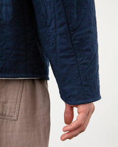 Light Quilt Jacket Dark Navy