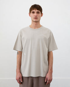 Wavy Logo T-shirt Washed Sand