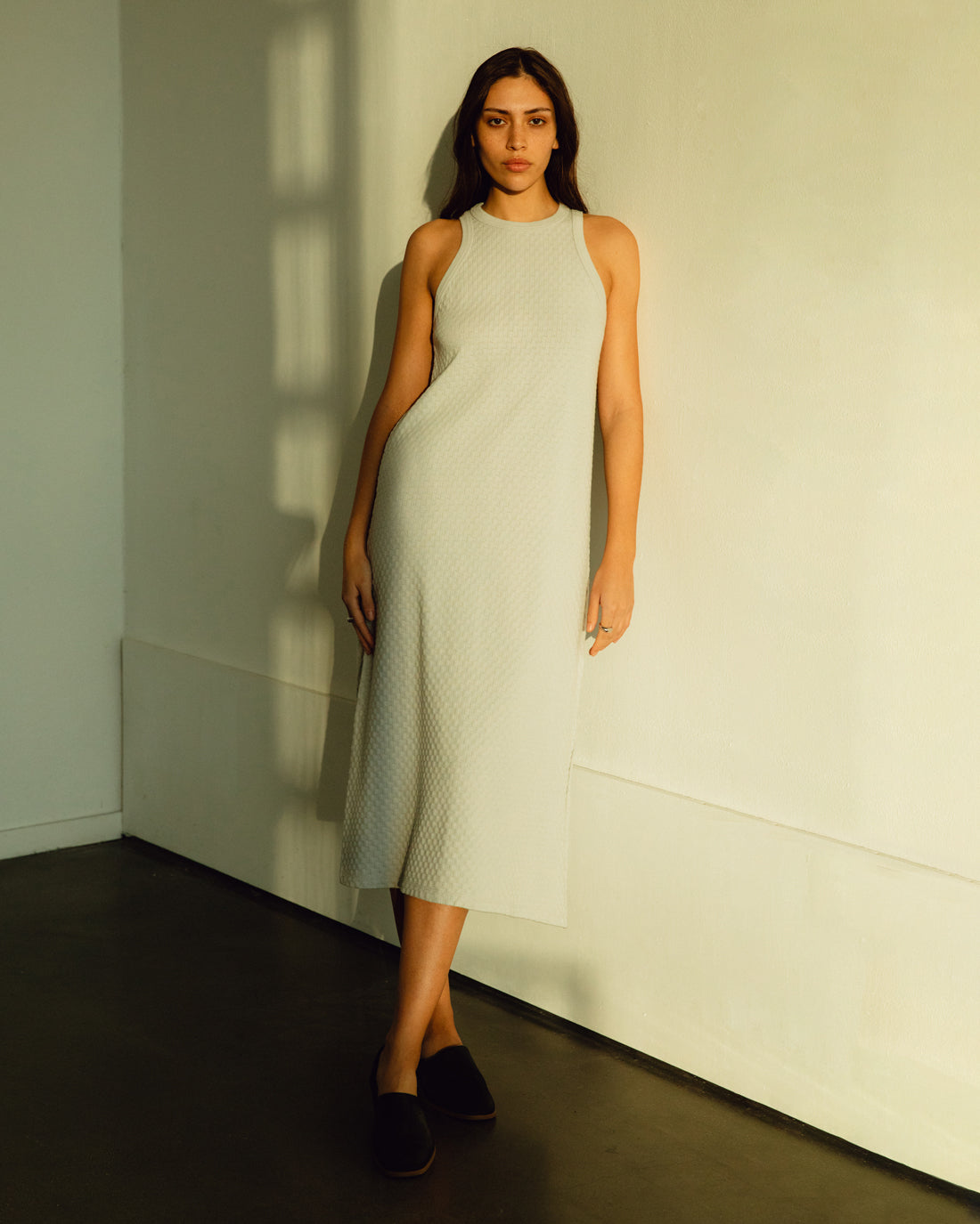 Knit Dress Moonlight Grey