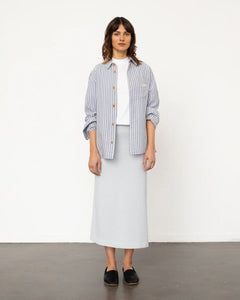 Knit Tube Skirt Moonlight Grey