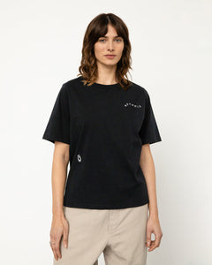 Wavy Logo T-Shirt True Black