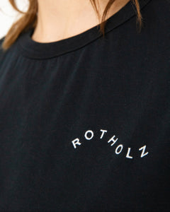 Wavy Logo T-Shirt True Black