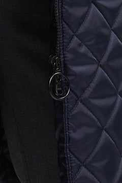 Pentti Water & Wind Repellent Quilted Parka Coat Blue