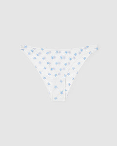 Mesh Bikini Briefs Baby Blue