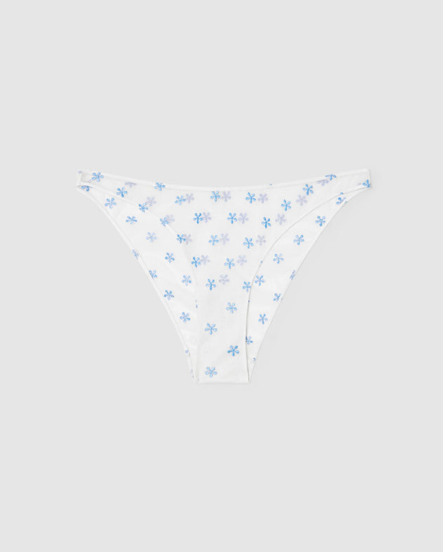 Mesh Bikini Briefs Baby Blue