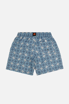 Men's Tiles Swim Shorts Light Blue