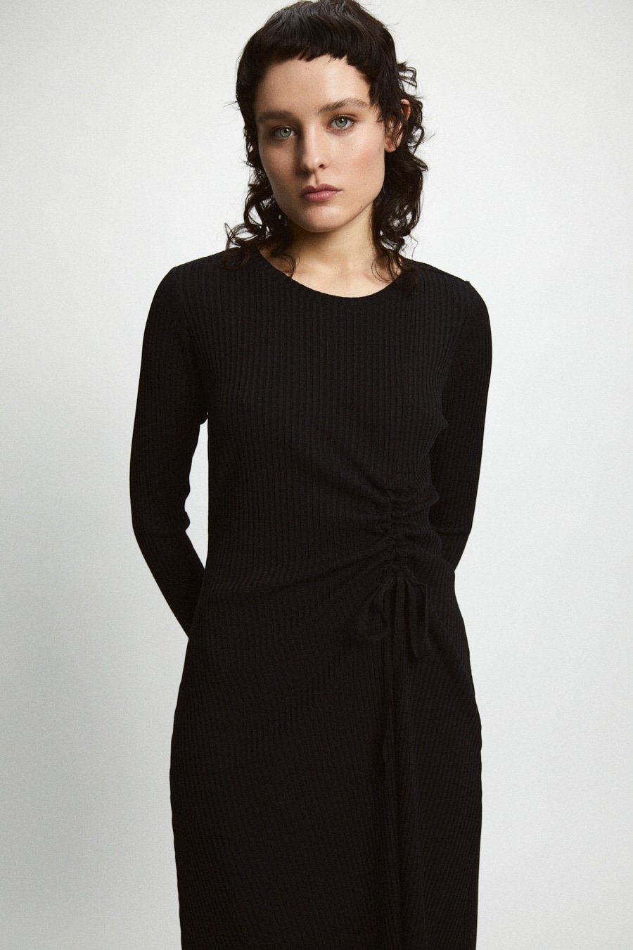 Evans black dress top