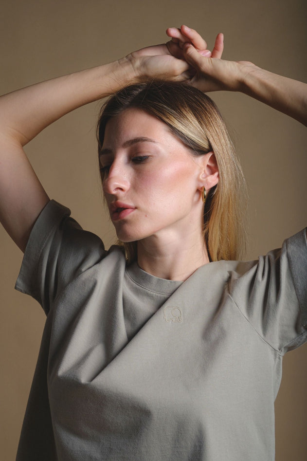 Women's Essential Garment T-Shirt Dried Sage