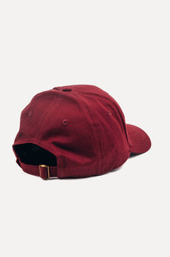Classic 6 Panel Cap Grape Red