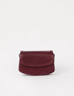 Kendalini Bag Classic Leather Dark Cherry