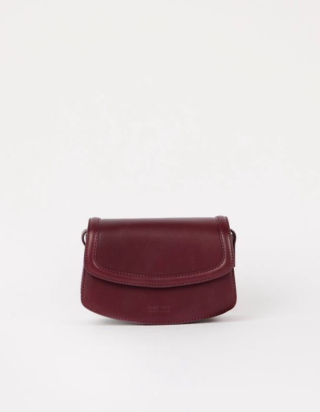 Kendalini Bag Classic Leather Dark Cherry