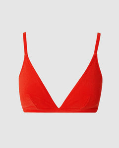 Triangle Bikini Top Papaya