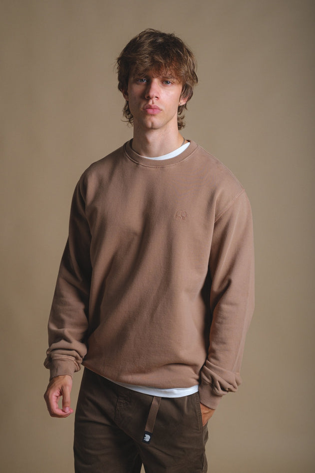 Essential Garment Heavyweight Sweater Caribou