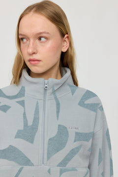 Nash Printed Half Zip Fleece