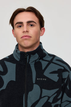 Nash Printed Half Zip Fleece