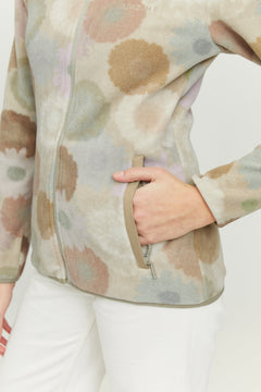 Given Printed Fleece Jacket