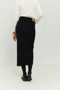 Yona Corduroy Midi Skirt