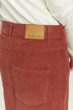 Yona Corduroy Midi Skirt