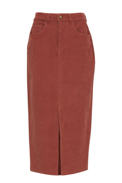 Yona Corduroy Midi Skirt