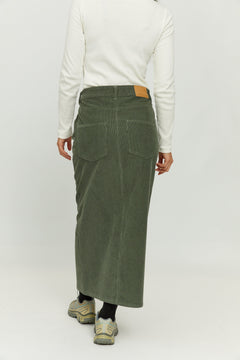 Yona Corduroy Midi Skirt