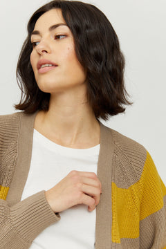 Mala Striped Cardigan