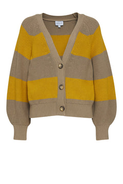 Mala Striped Cardigan