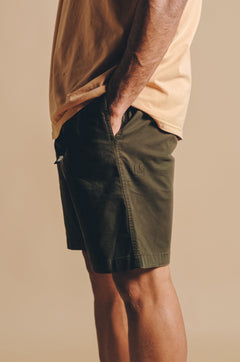 Ecodye Cotton Climber Shorts Ivy Green