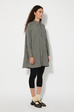 Miso Shirt Checkered Black Gingham