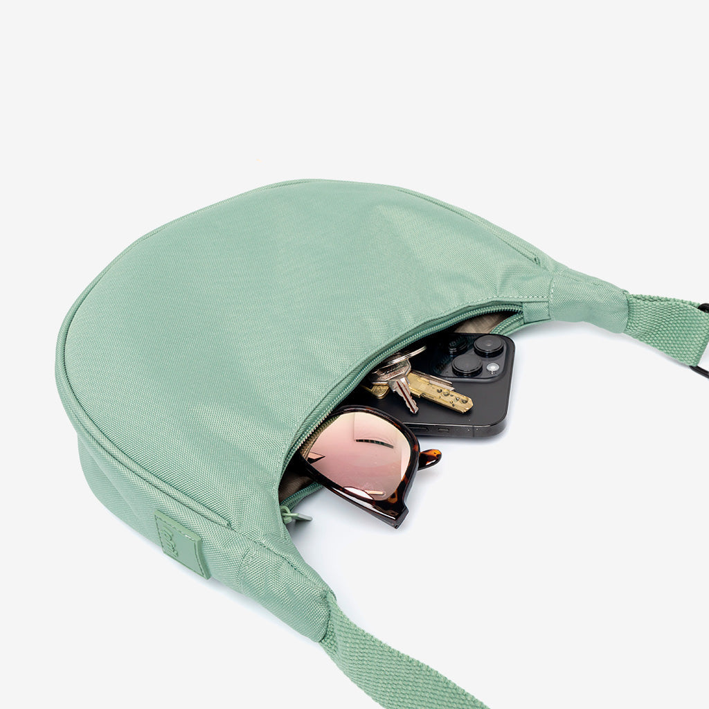 Lua Half Moon Bag Sage