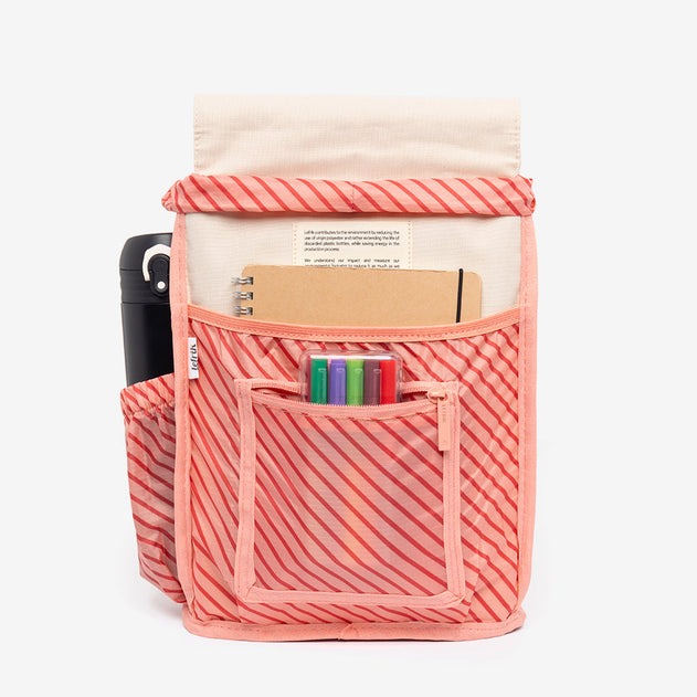 Scout Mini Backpack Ecru Stripes
