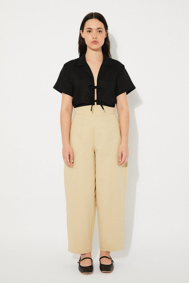 Peony Pants Beige