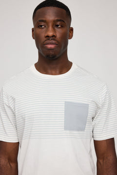 Halfway Striped T-Shirt