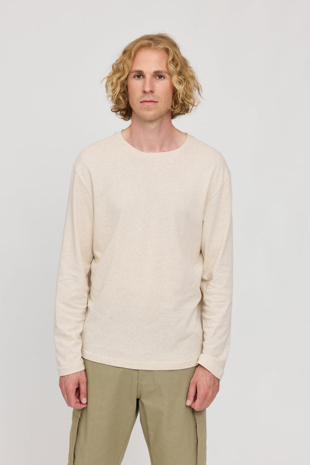 Linen-Mix Longsleeve