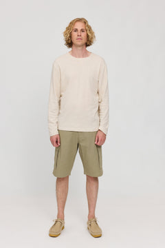 Linen-Mix Longsleeve